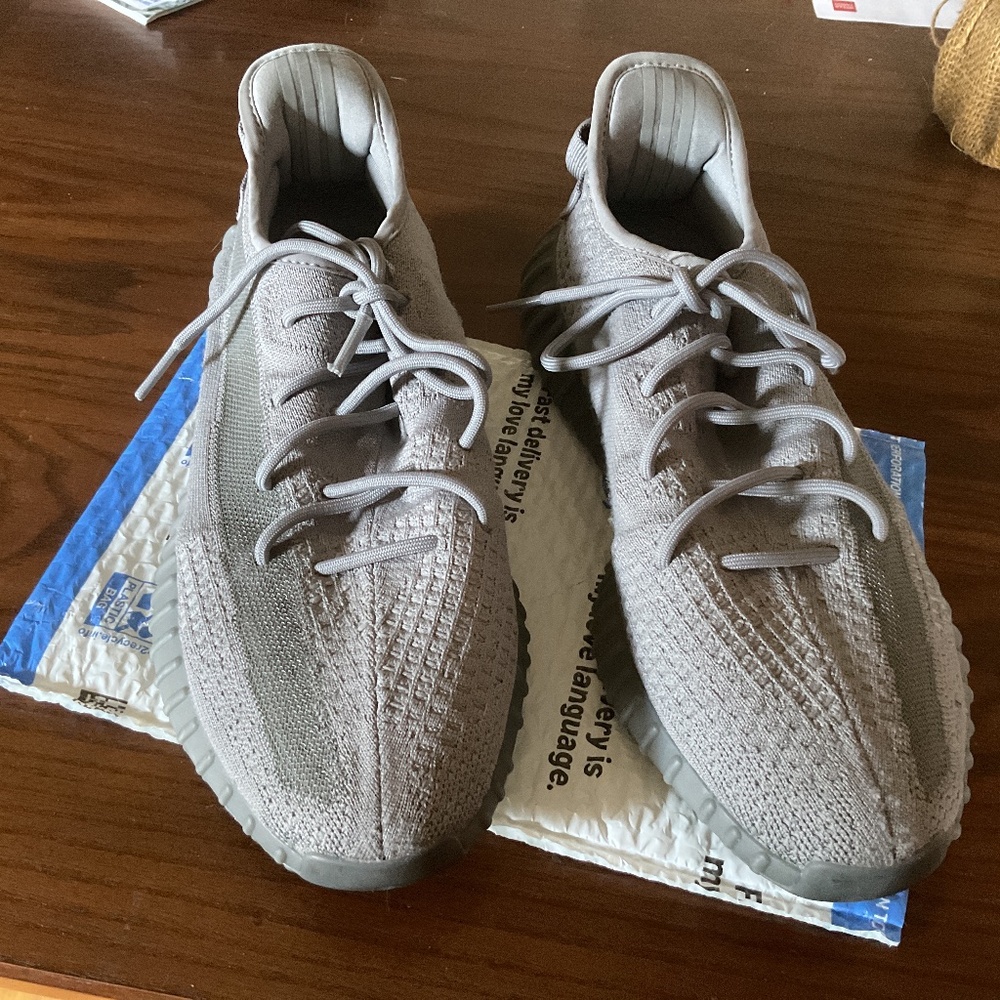 Gray Yeezy Boost
